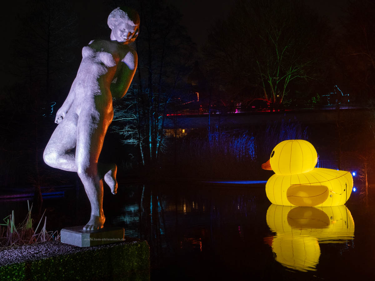 Parkleuchten in der Gruga Essen